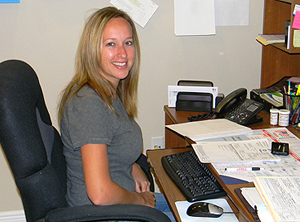 Tabitha Beveridge - office secretary at Riffle's Air & Heat